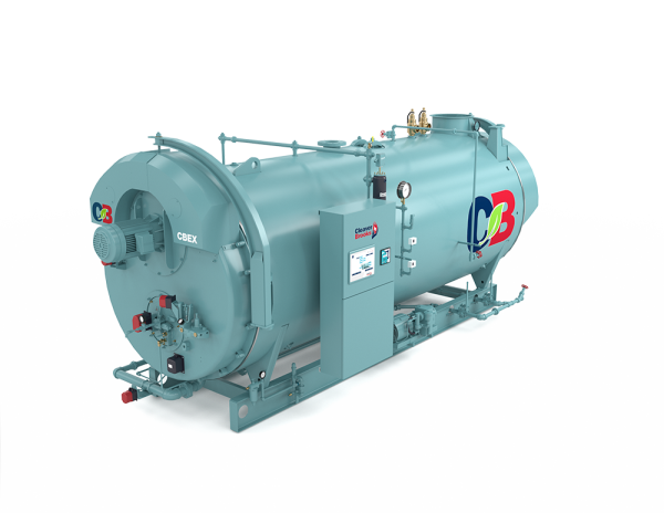 CBEX 3 Pass Wetback Firetube Boiler