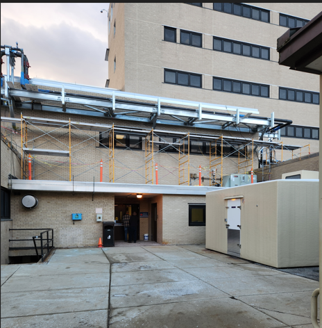 Steam piping upgrade