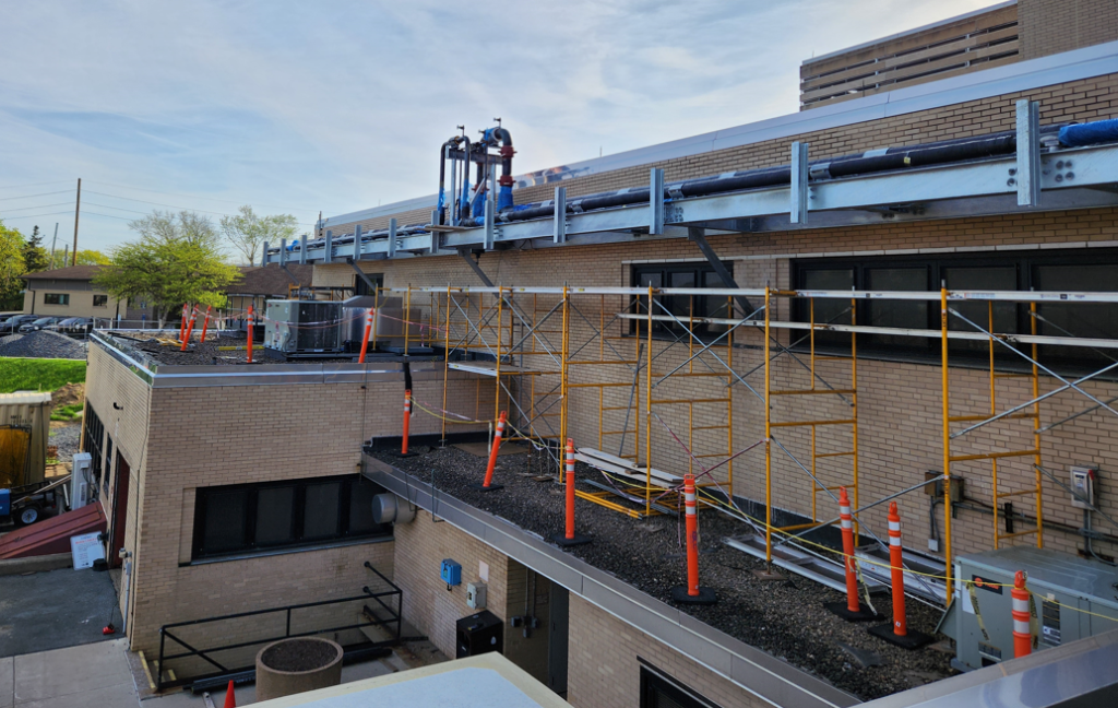 Steam piping upgrade at PA hospital